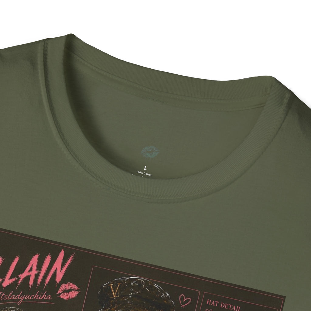 Midnight Villain Luxury Fashion Graphic Tee
