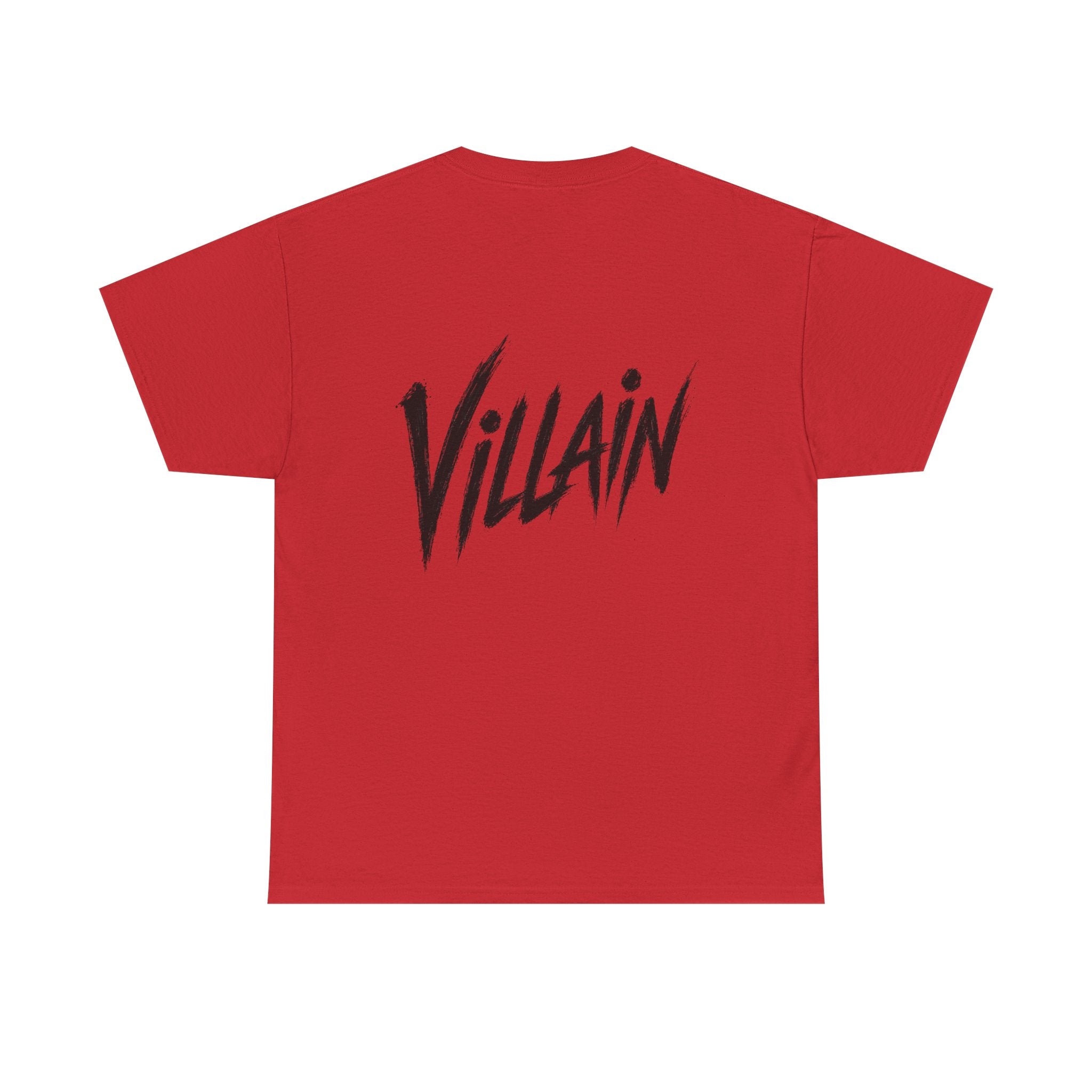 Villain Graphic Tee — Creepy Spider Web Skeletons Horror T‑Shirt