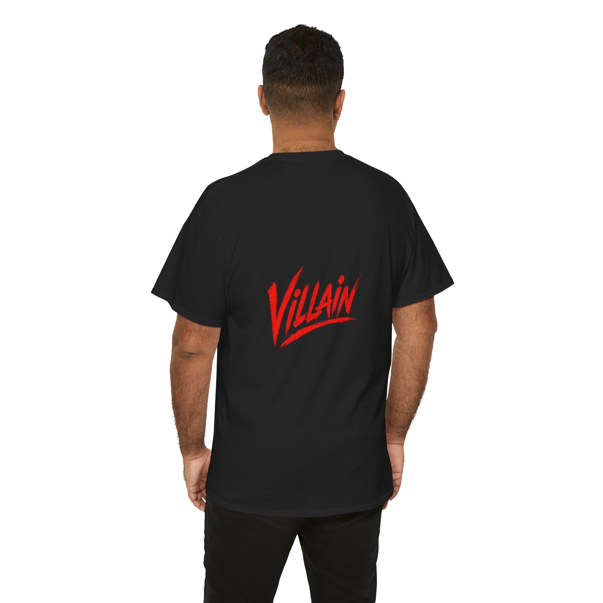 Villain Graphic Tee — Creepy Spider Web Skeletons Horror T‑Shirt