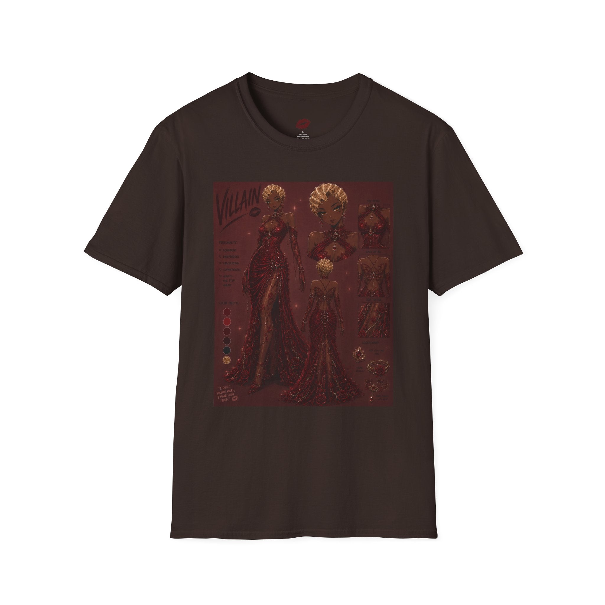 Villain Rose Couture Graphic Tee