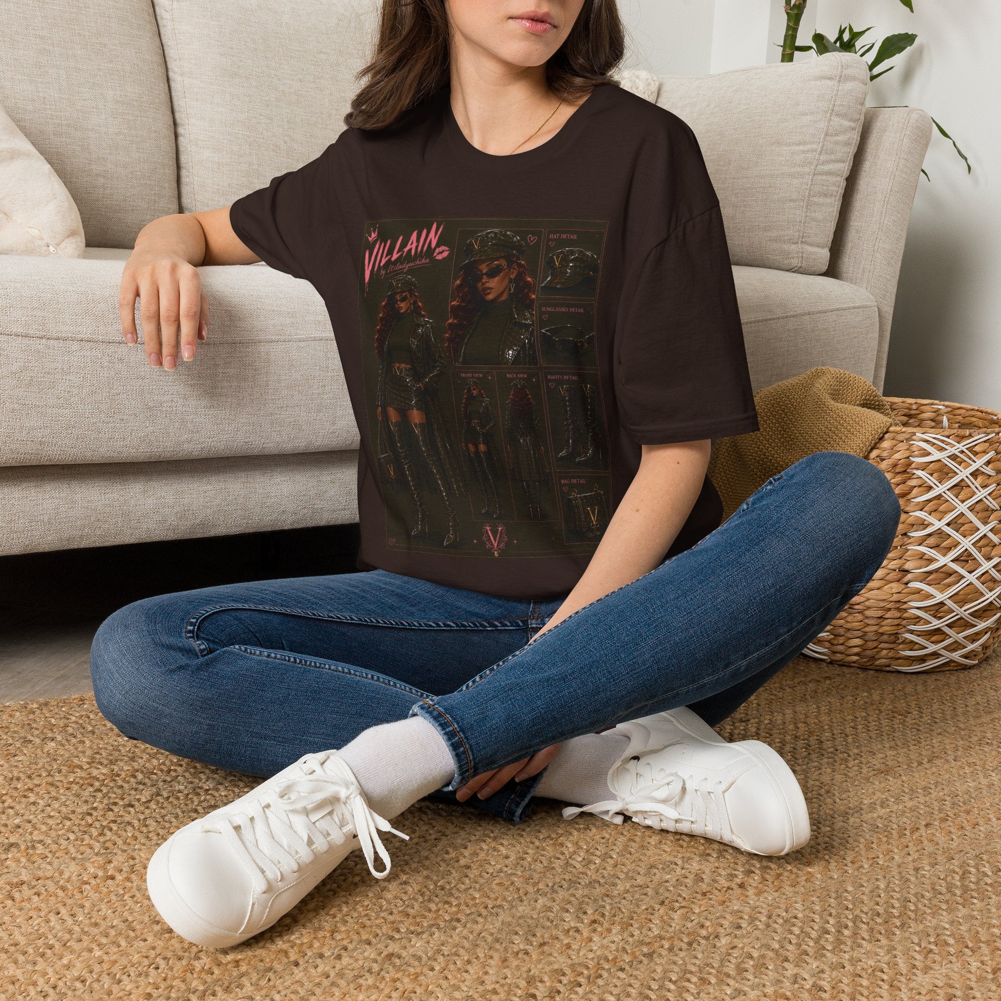 Midnight Villain Luxury Fashion Graphic Tee