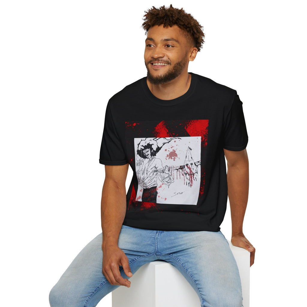 Blood Smoke Samurai | Hand-Drawn Manga Graphic Tee
