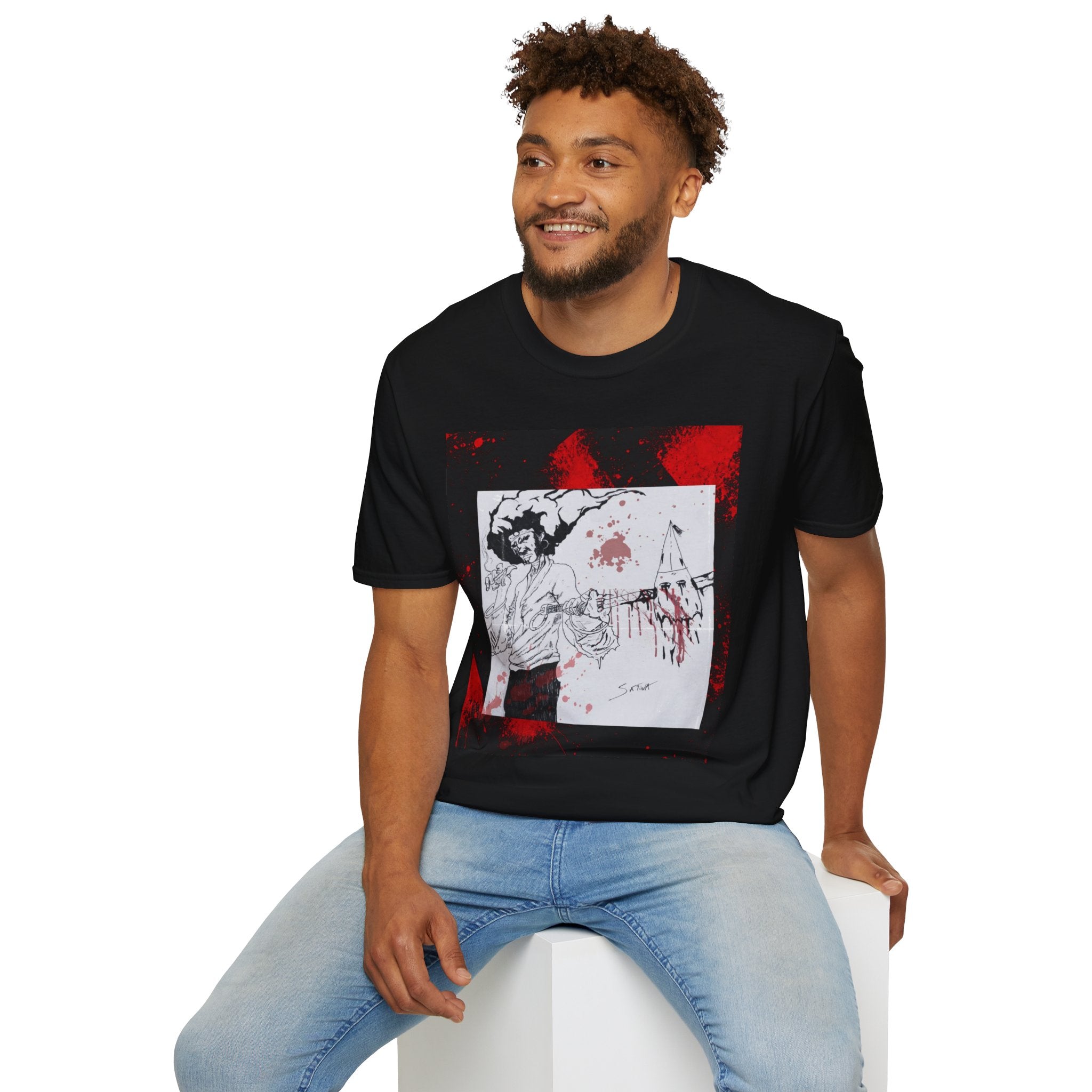 Blood Smoke Samurai | Hand-Drawn Manga Graphic Tee