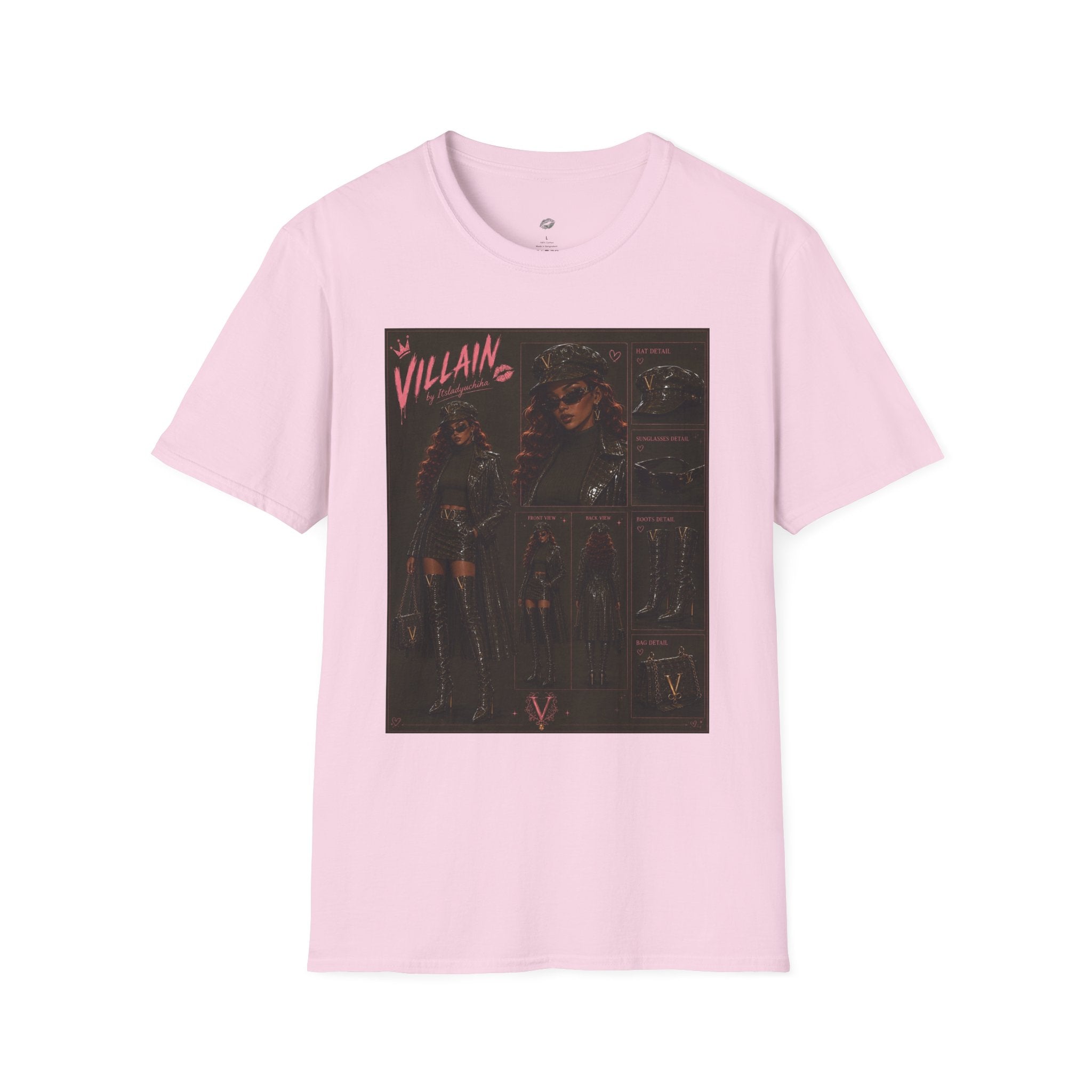 Midnight Villain Luxury Fashion Graphic Tee