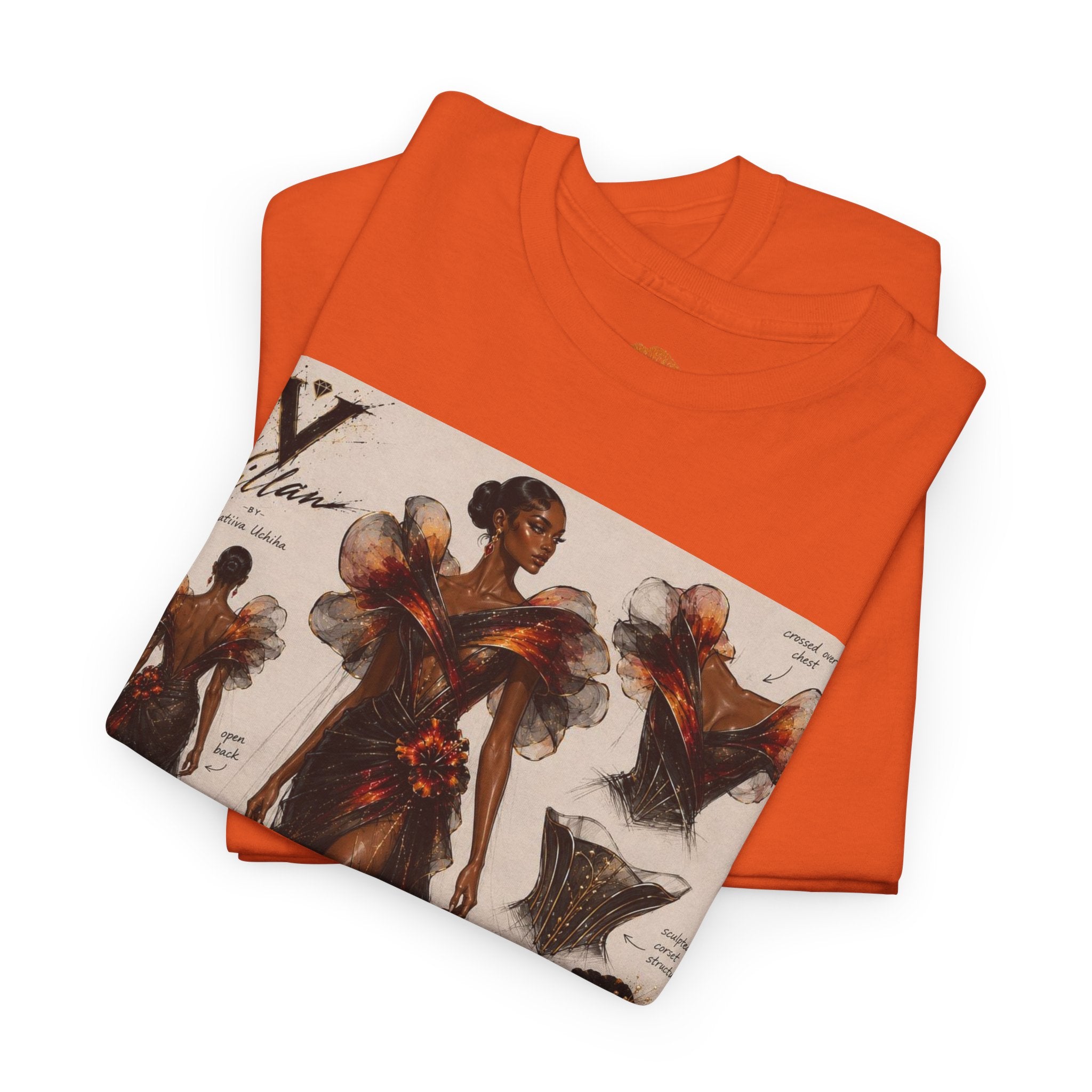 Black Hibiscus Villain Art Tee