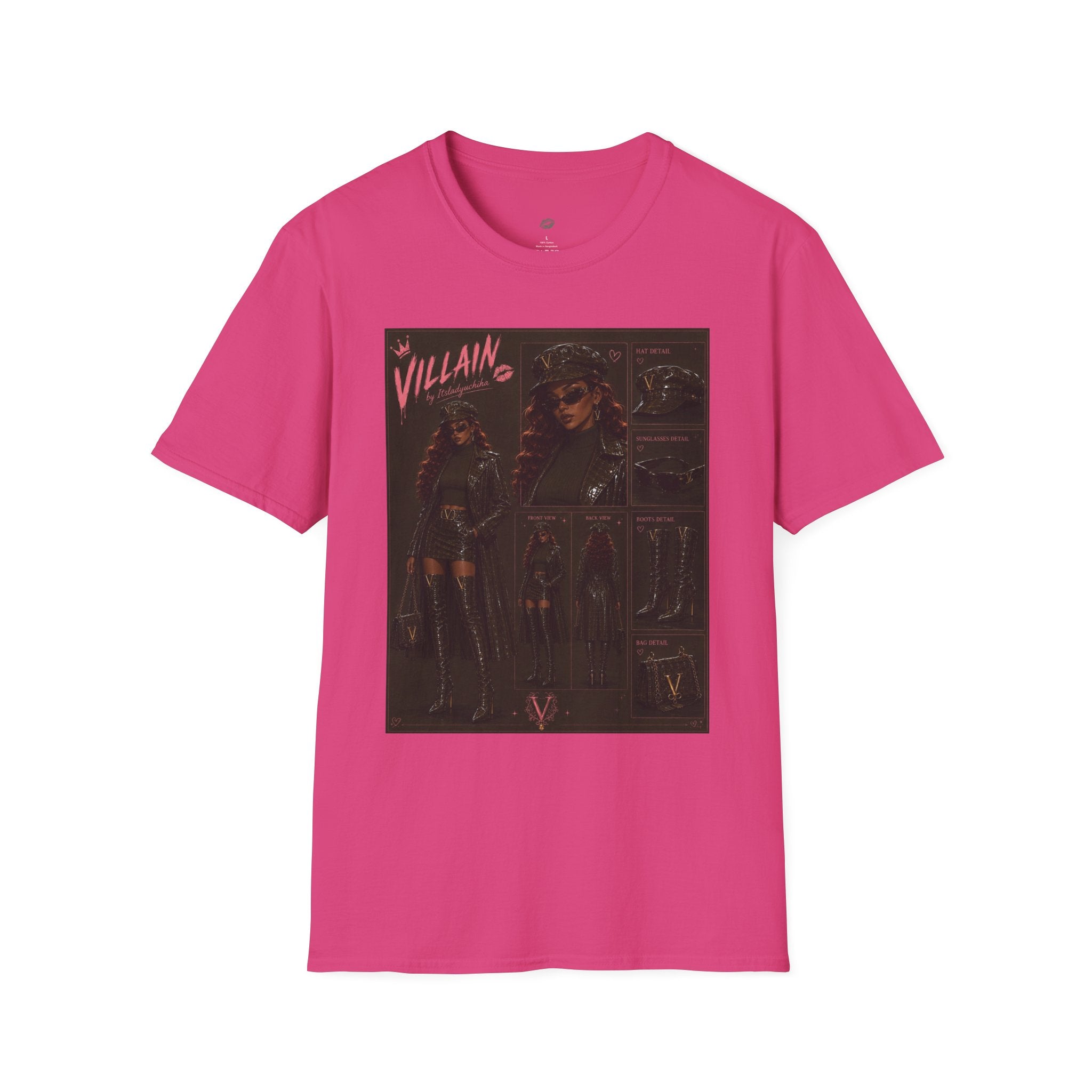 Midnight Villain Luxury Fashion Graphic Tee