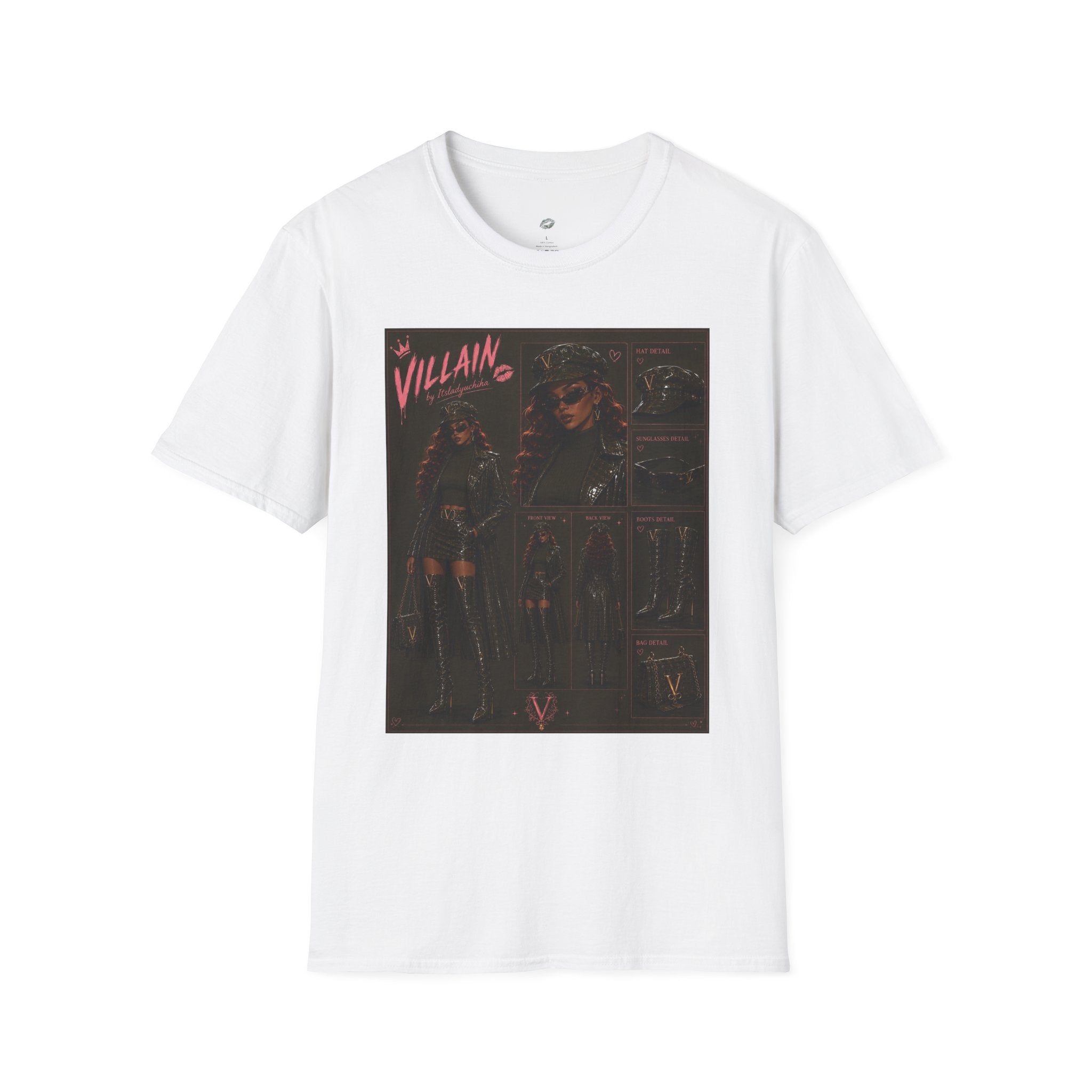 Midnight Villain Luxury Fashion Graphic Tee