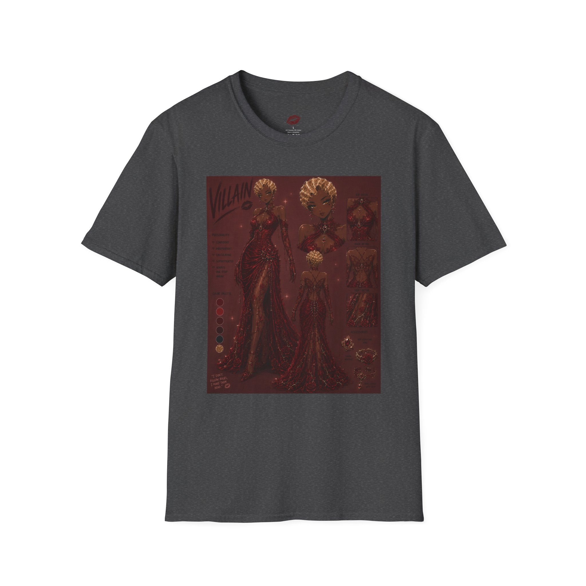 Villain Rose Couture Graphic Tee