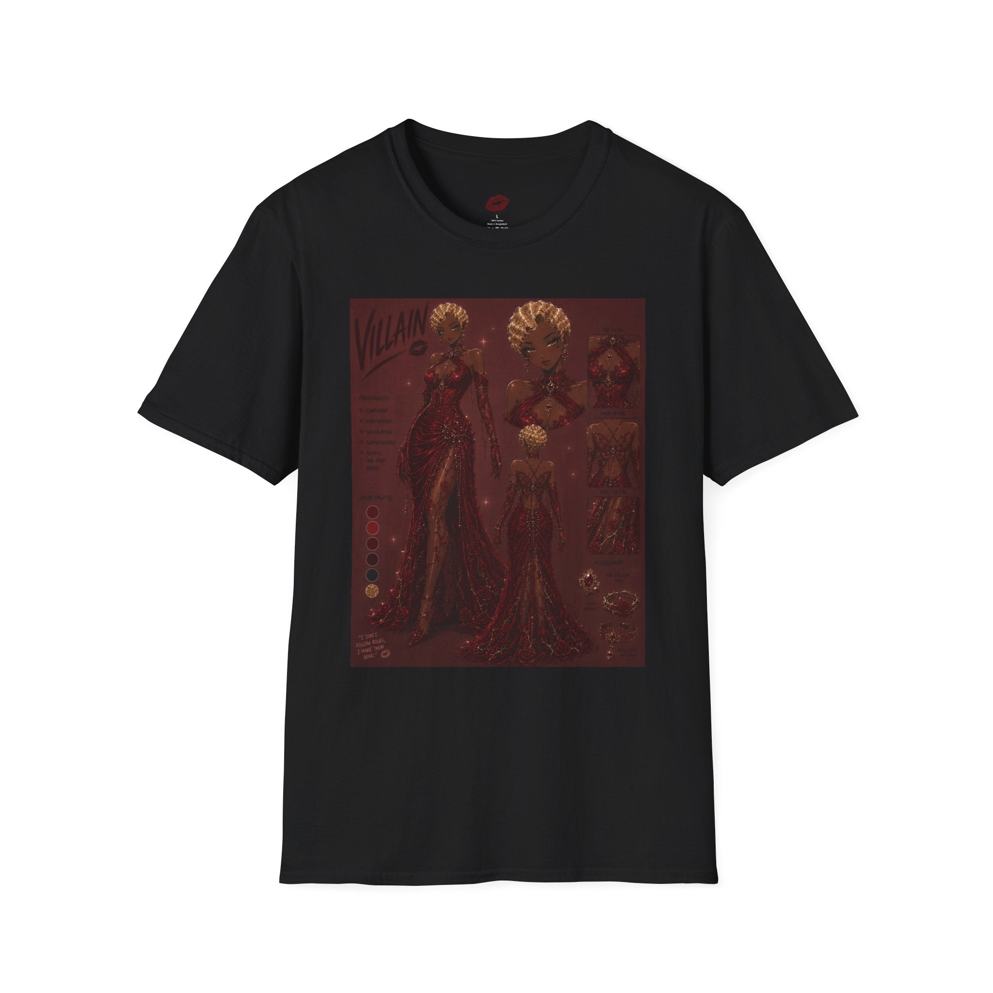Villain Rose Couture Graphic Tee