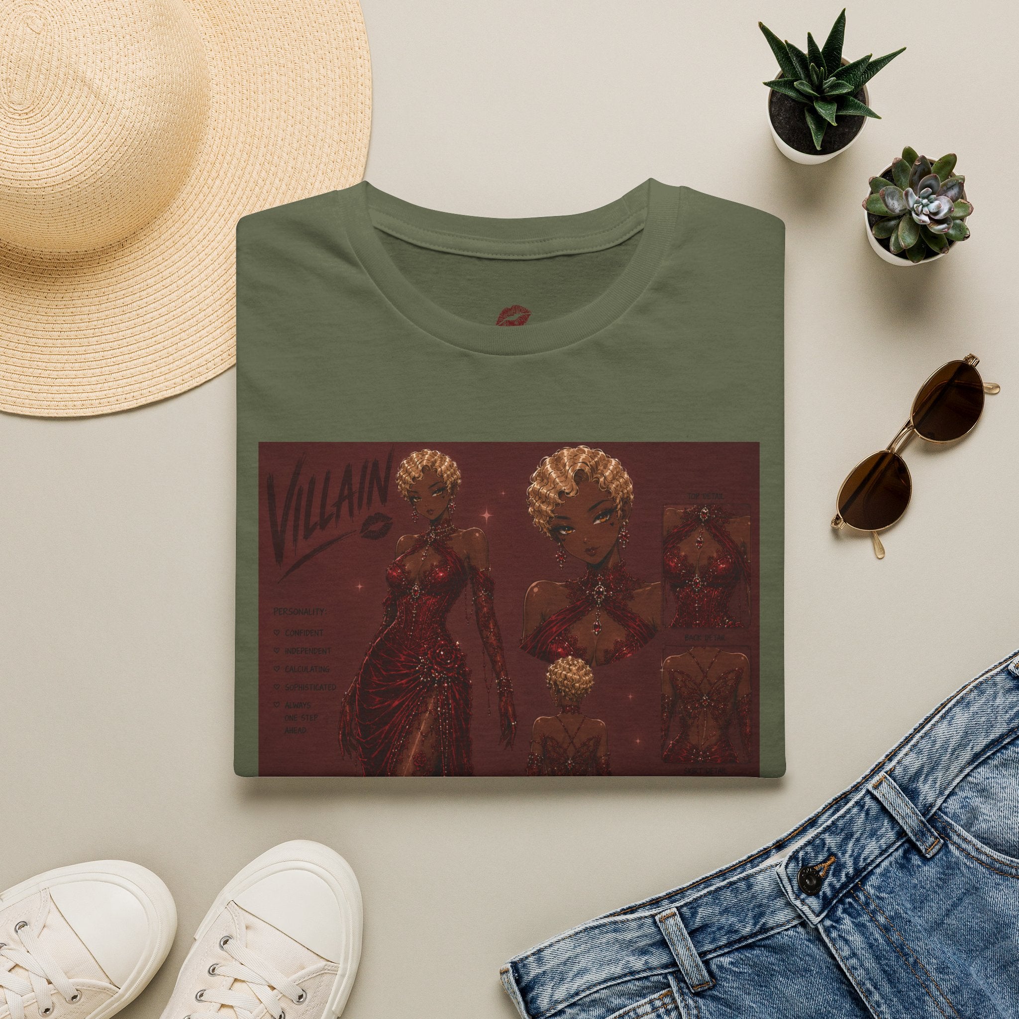 Villain Rose Couture Graphic Tee