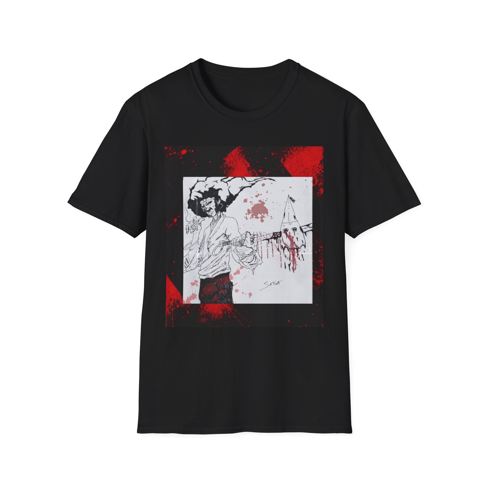 Blood Smoke Samurai | Hand-Drawn Manga Graphic Tee