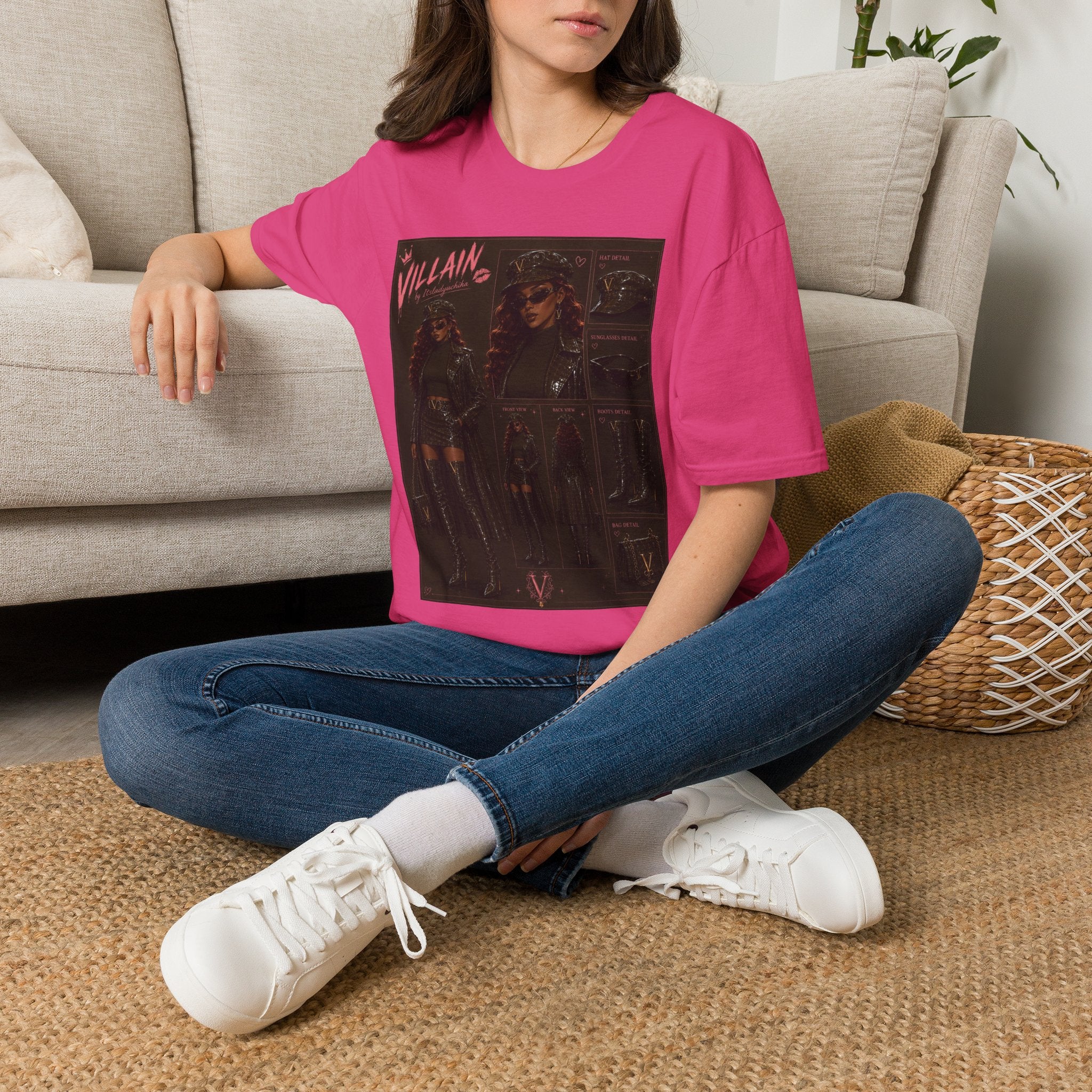 Midnight Villain Luxury Fashion Graphic Tee