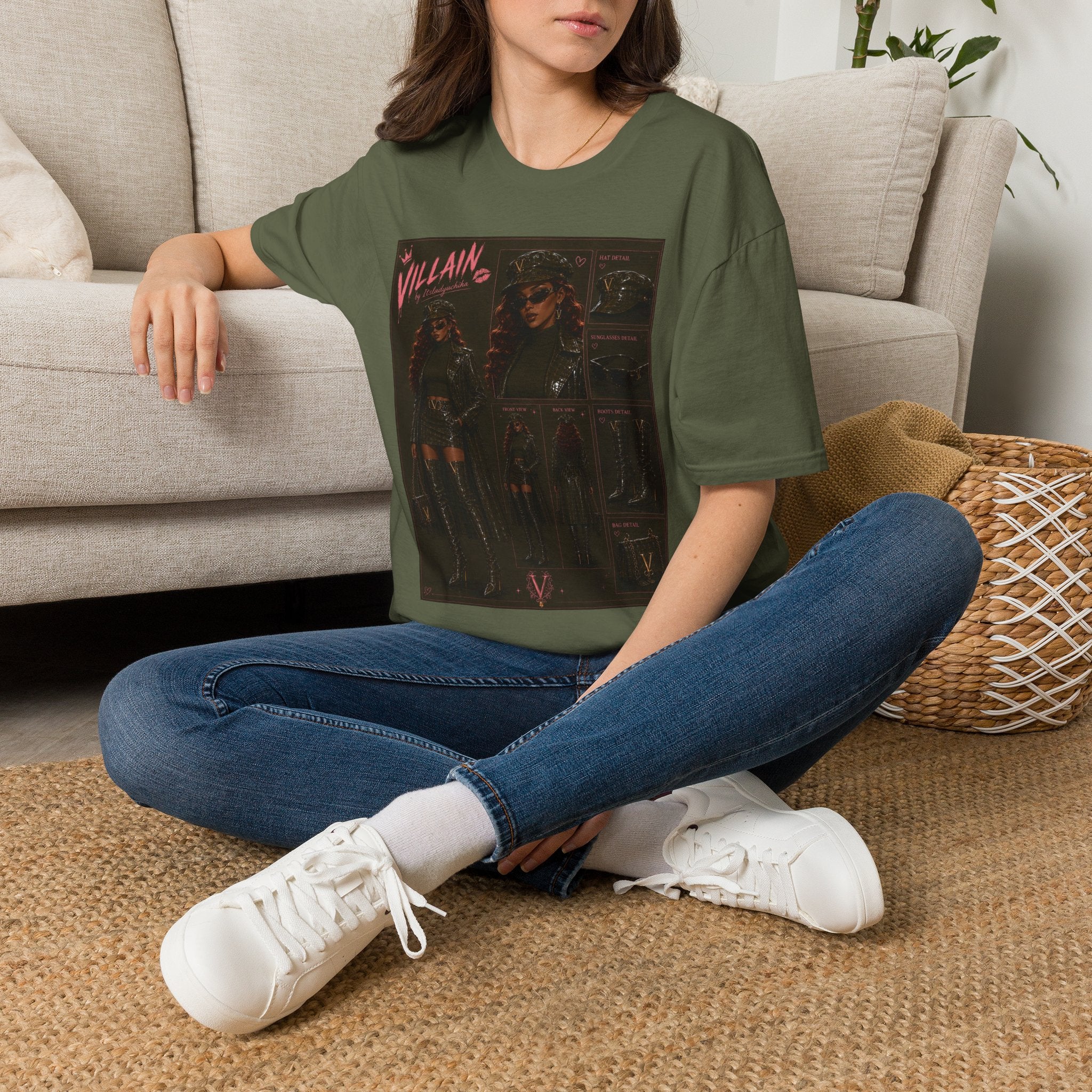 Midnight Villain Luxury Fashion Graphic Tee