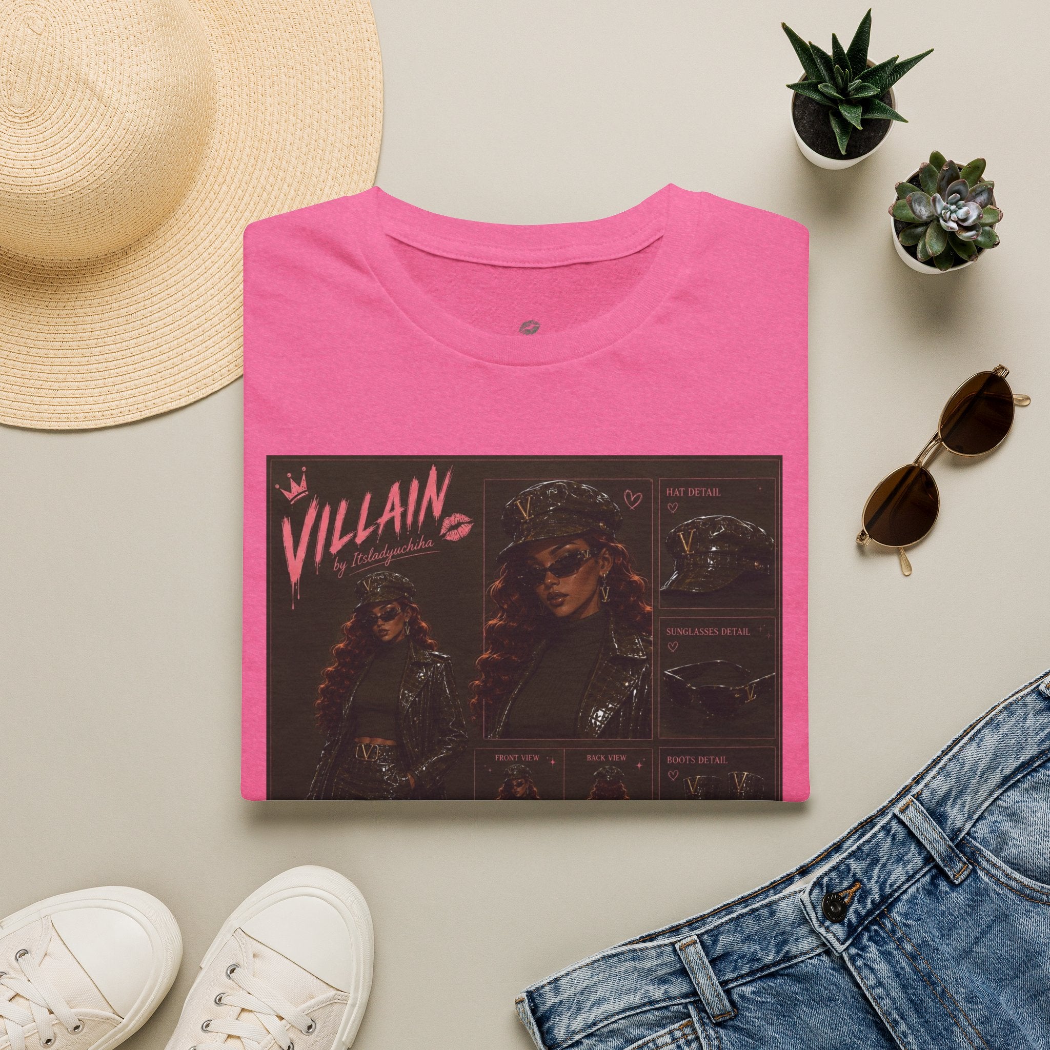 Midnight Villain Luxury Fashion Graphic Tee