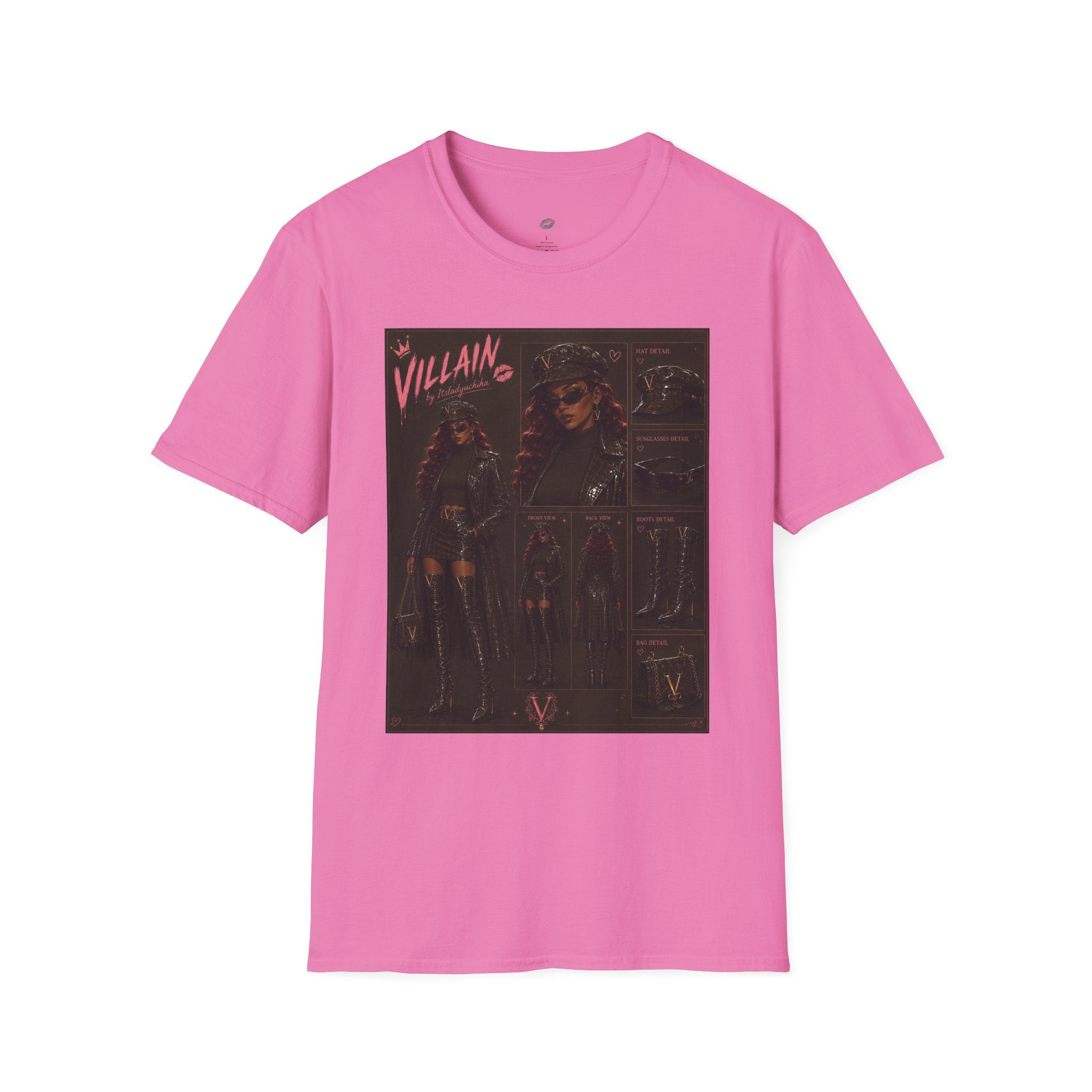 Midnight Villain Luxury Fashion Graphic Tee