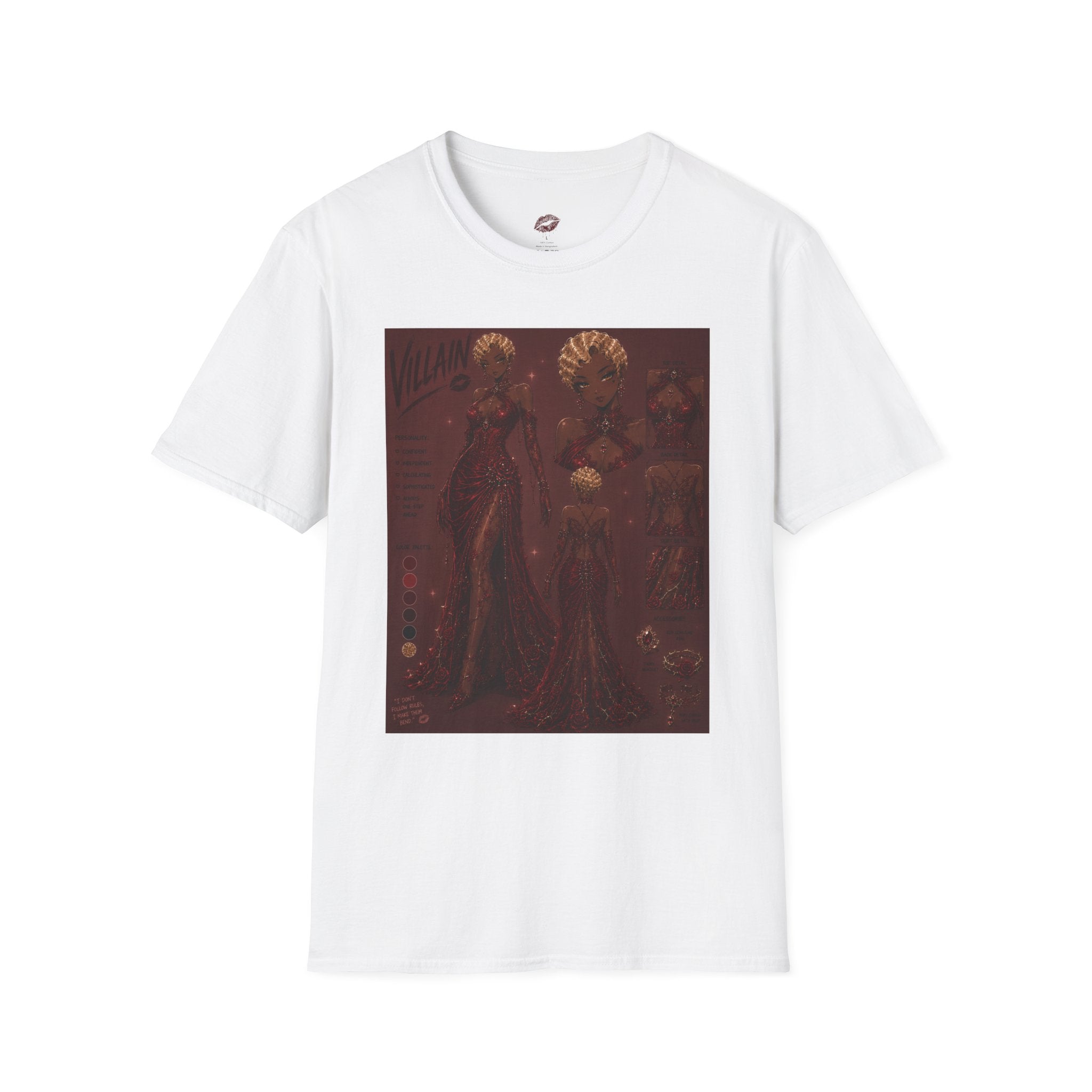 Villain Rose Couture Graphic Tee