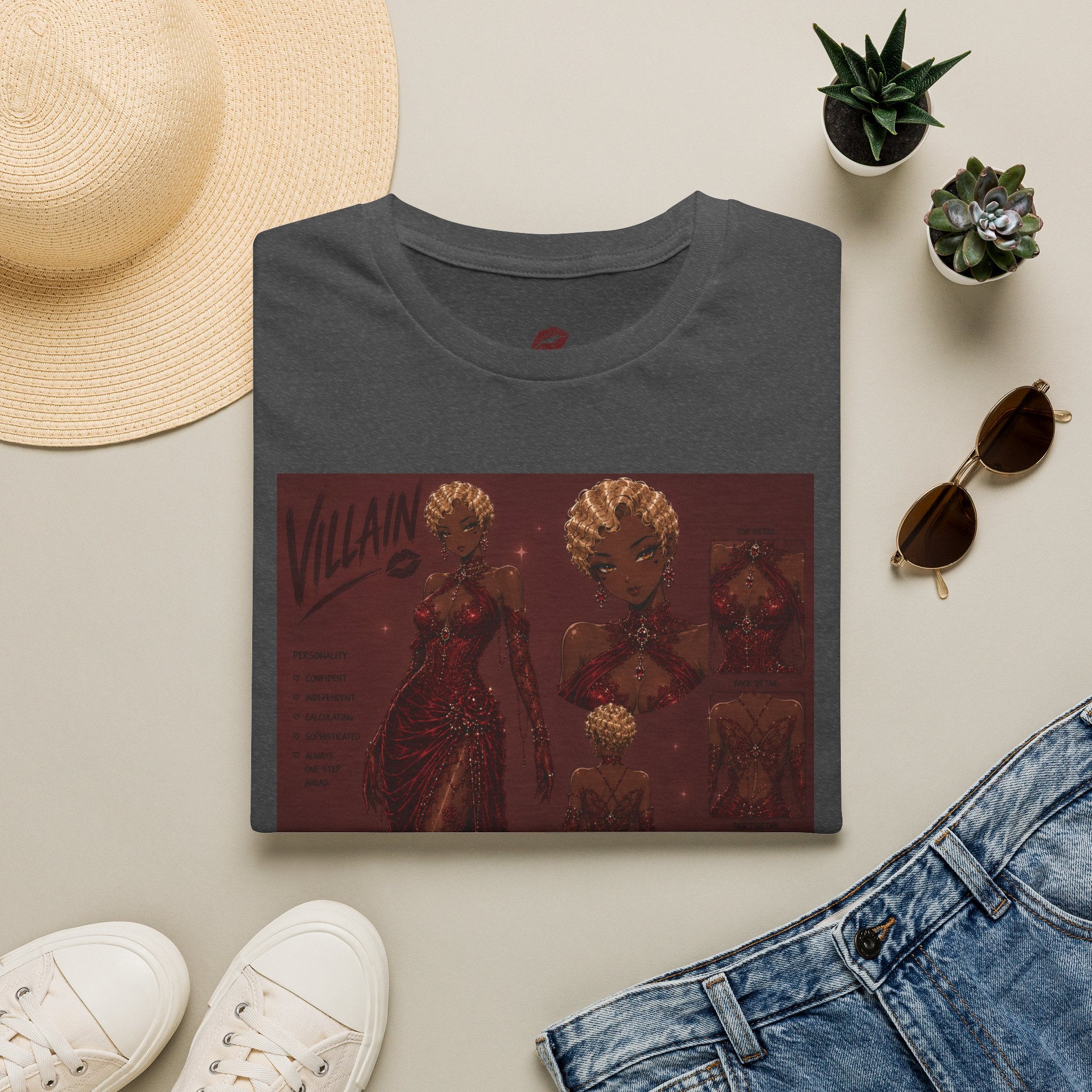 Villain Rose Couture Graphic Tee