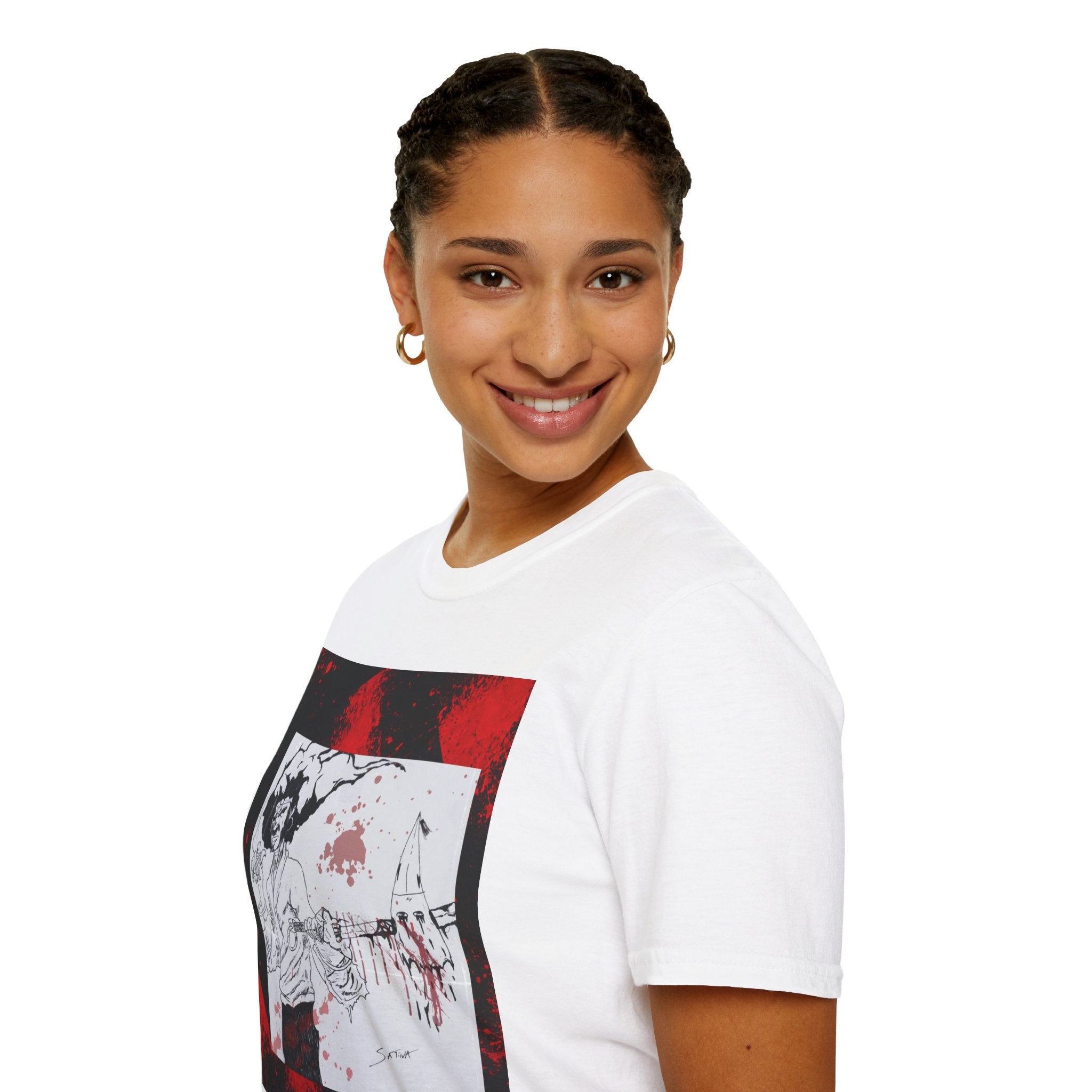 Blood Smoke Samurai | Hand-Drawn Manga Graphic Tee