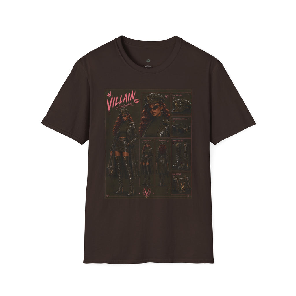 Midnight Villain Luxury Fashion Graphic Tee