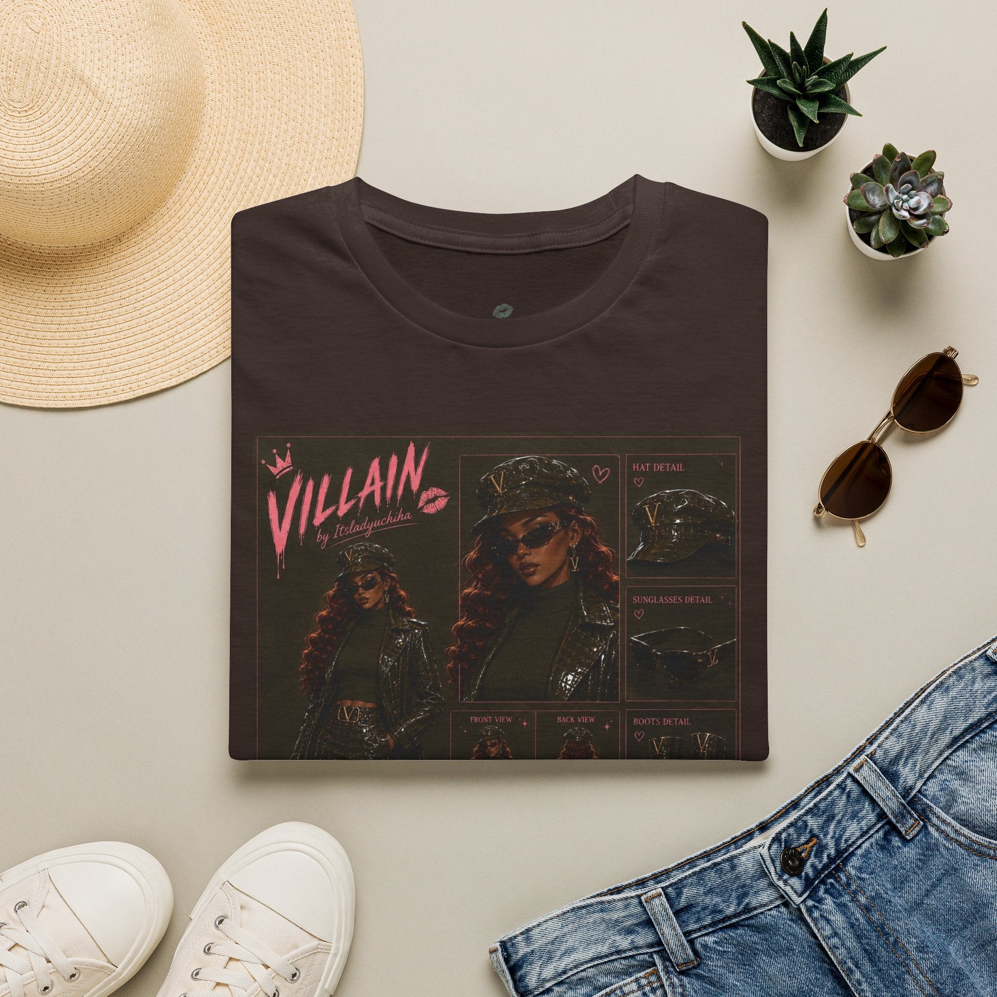 Midnight Villain Luxury Fashion Graphic Tee