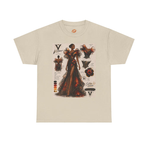 Black Hibiscus Villain Art Tee