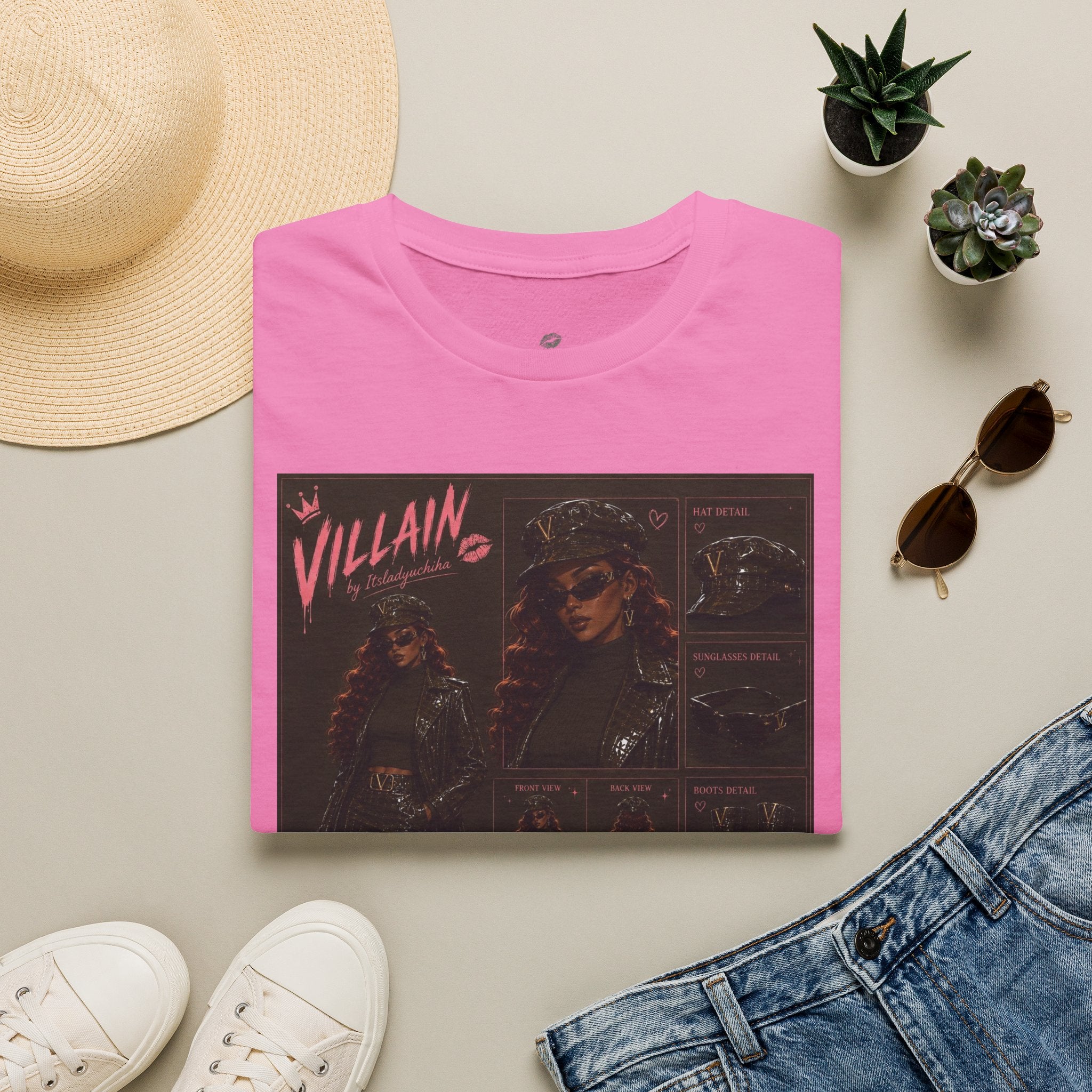 Midnight Villain Luxury Fashion Graphic Tee