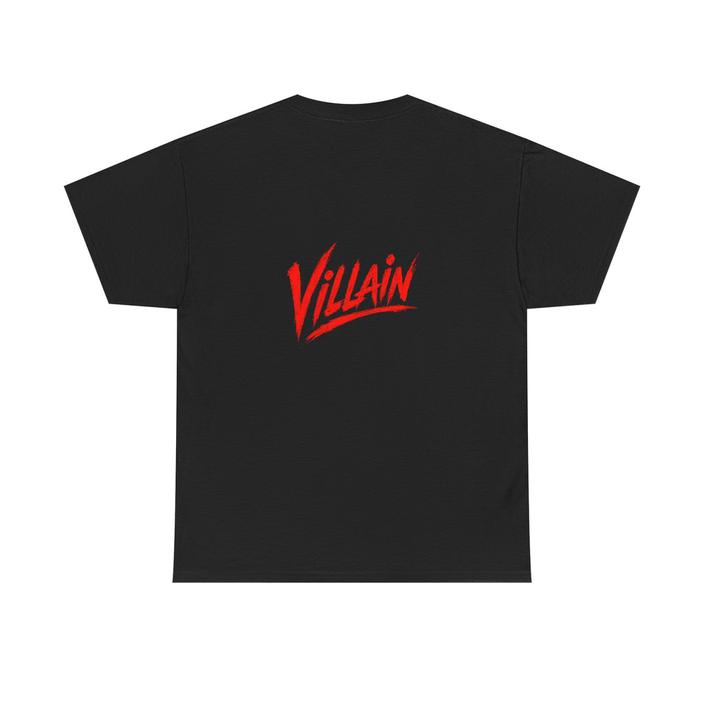 Villain Graphic Tee — Creepy Spider Web Skeletons Horror T‑Shirt