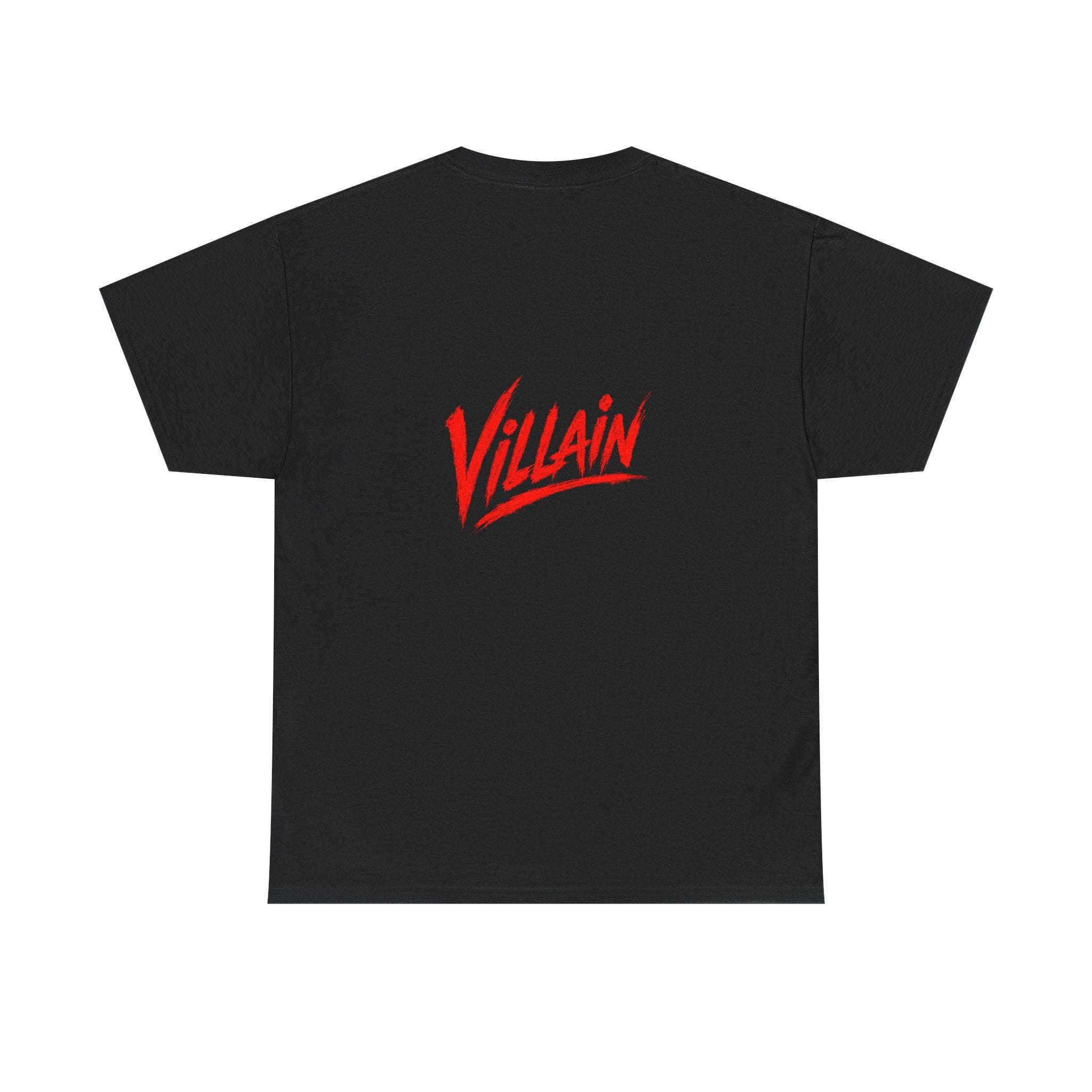 Villain Graphic Tee — Creepy Spider Web Skeletons Horror T‑Shirt
