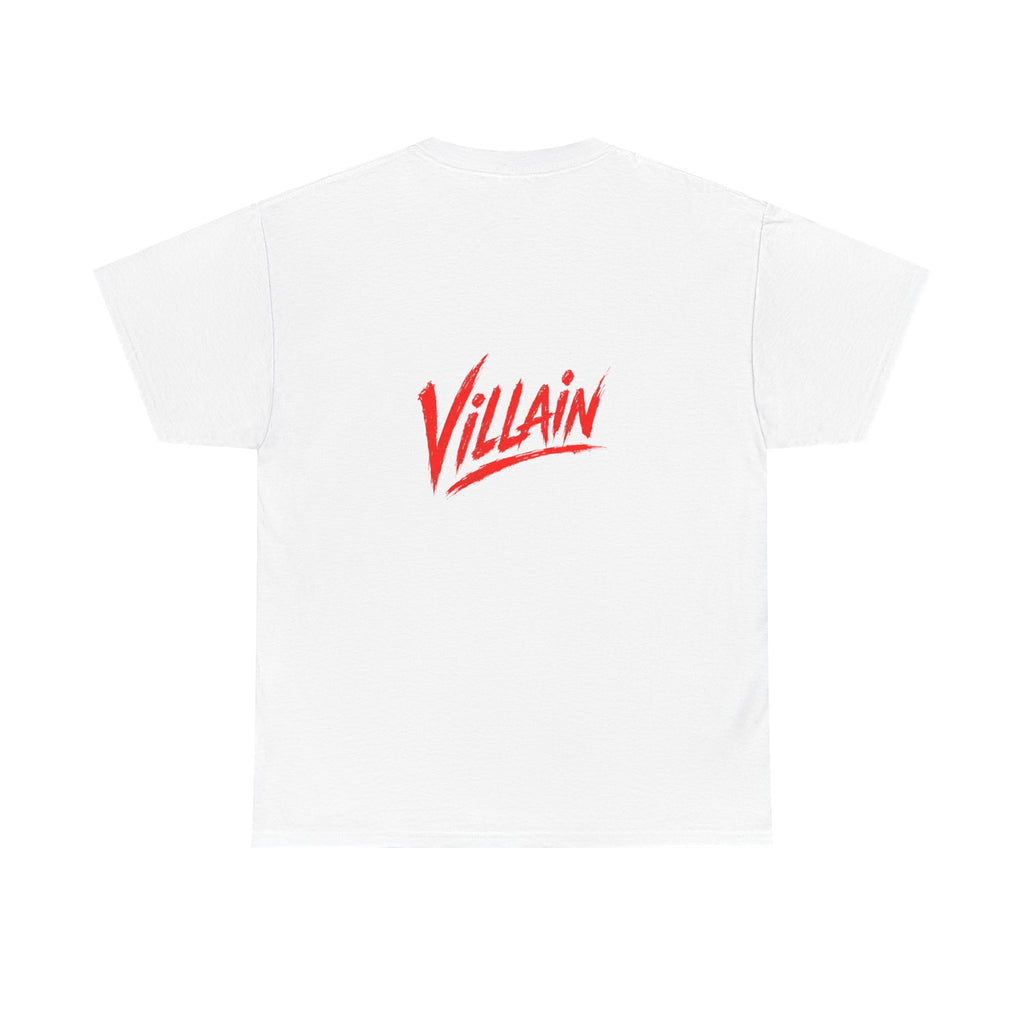 Villain Graphic Tee — Creepy Spider Web Skeletons Horror T‑Shirt