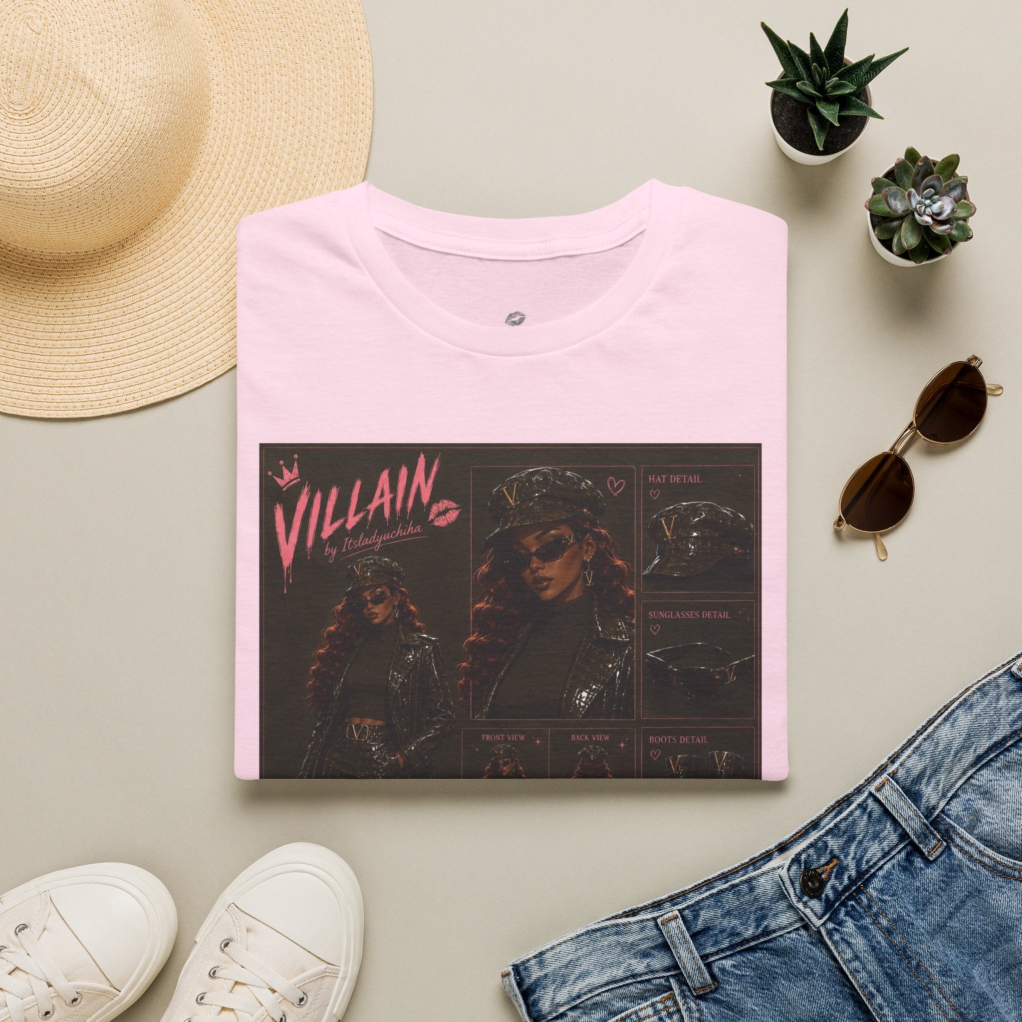 Midnight Villain Luxury Fashion Graphic Tee