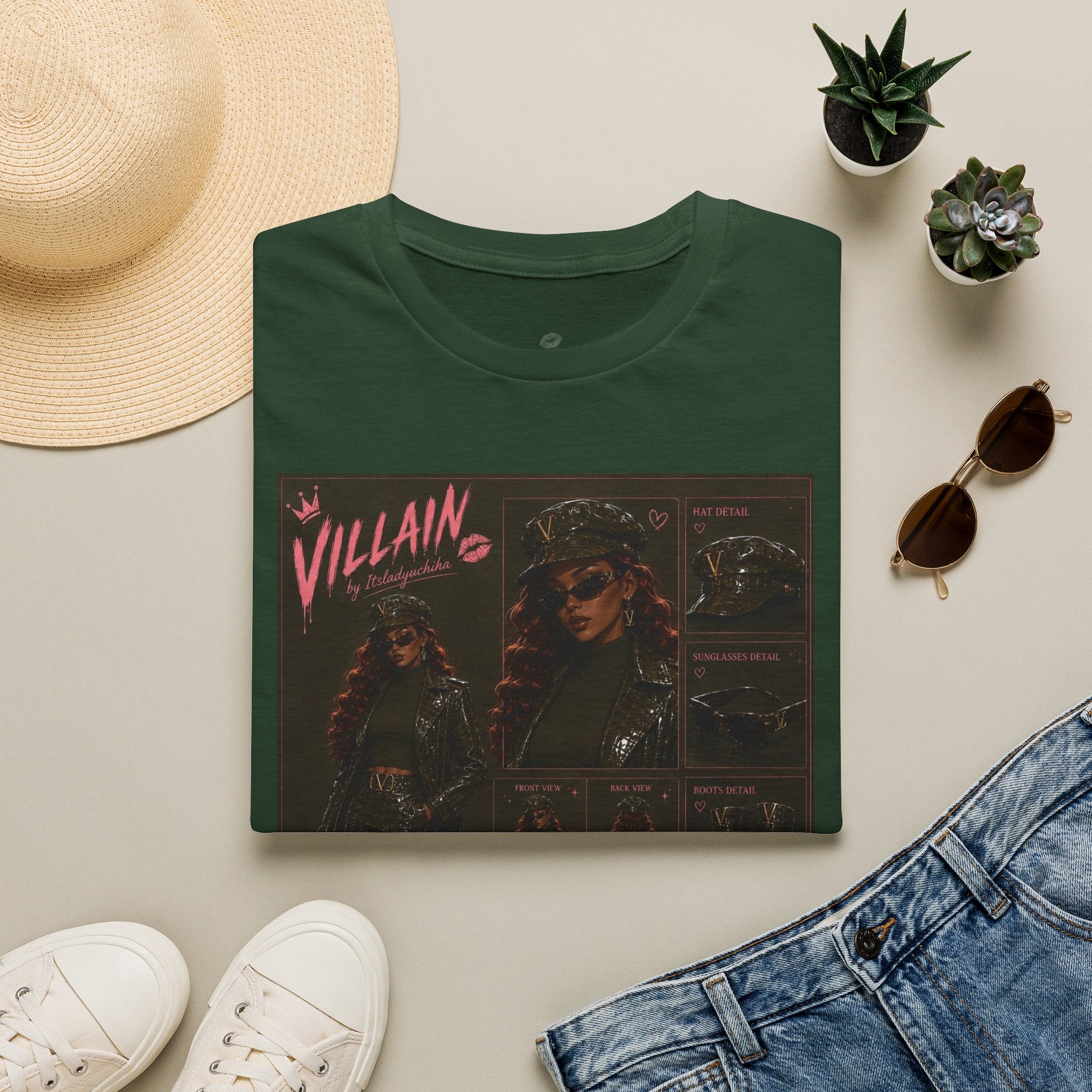 Midnight Villain Luxury Fashion Graphic Tee