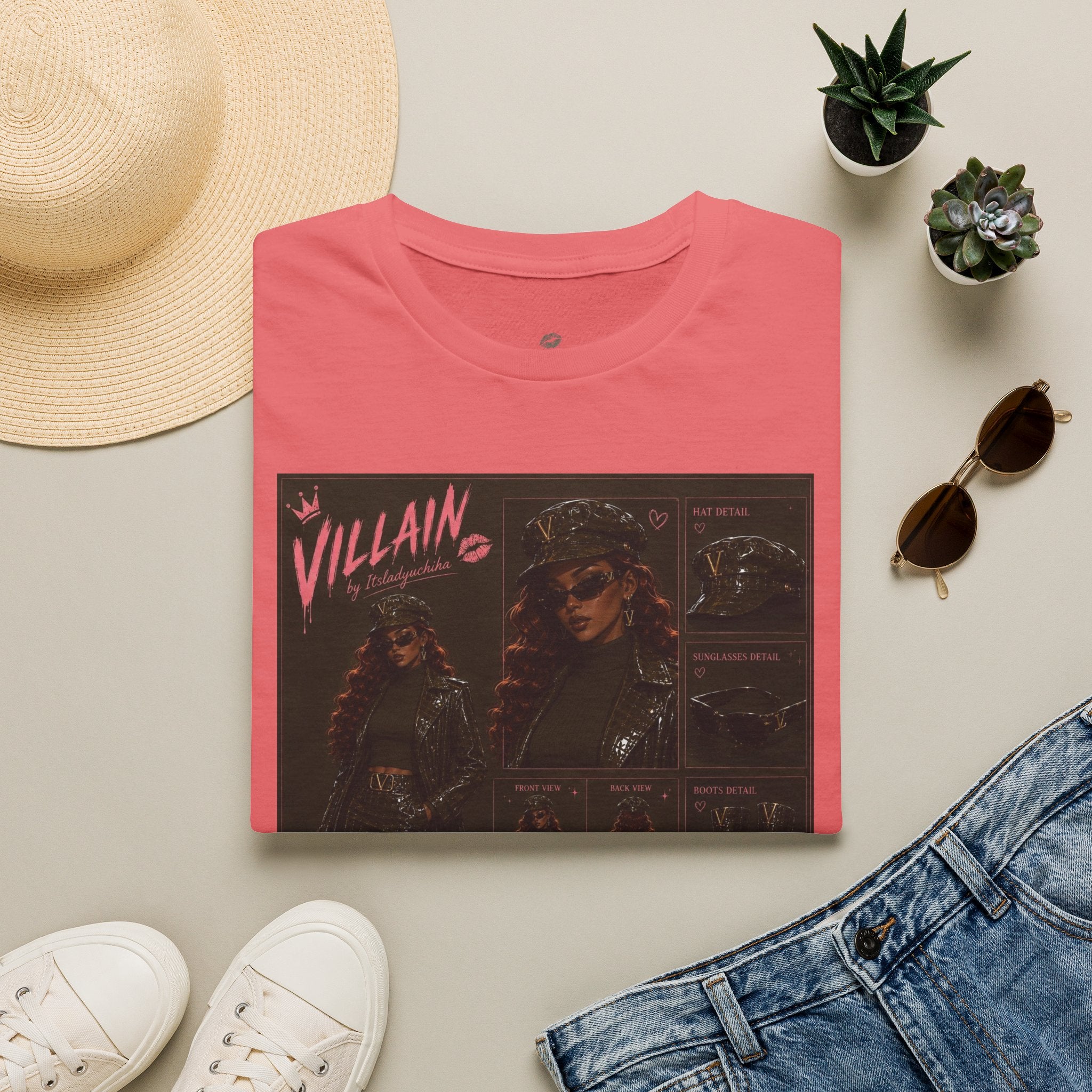 Midnight Villain Luxury Fashion Graphic Tee