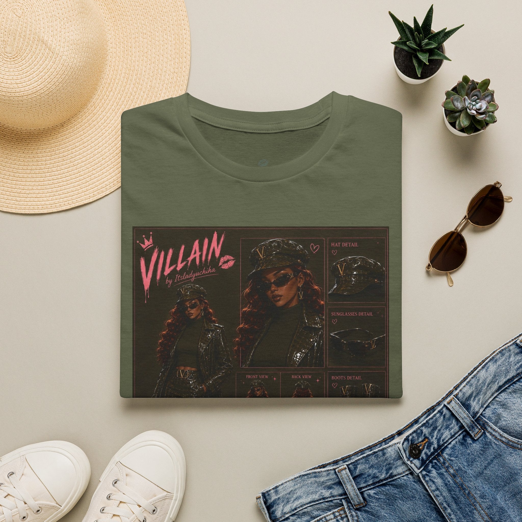 Midnight Villain Luxury Fashion Graphic Tee